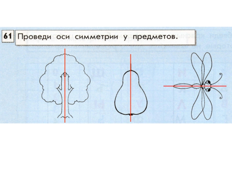 Симметрия 1 класс презентация