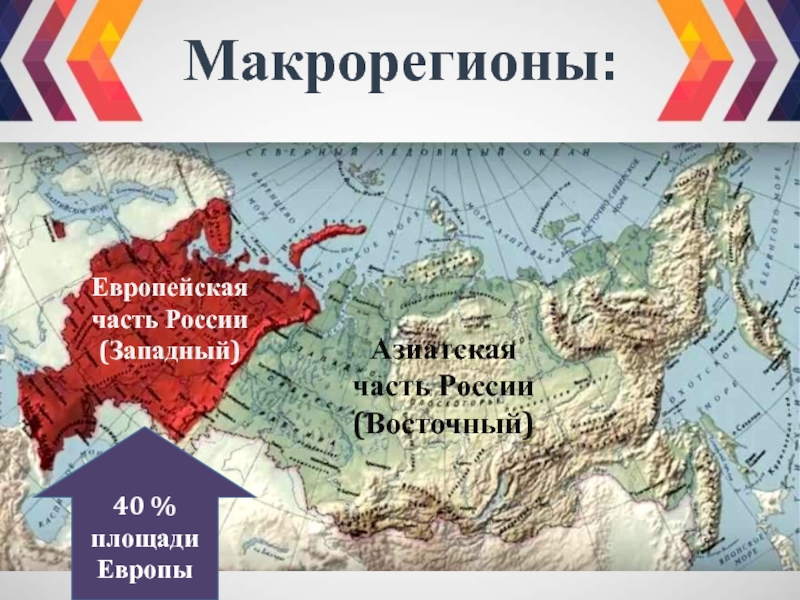 Тема западный макрорегион европейская часть россии