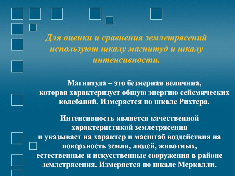 Магнитуда землетрясения. Магнитуда. Величина характеризующая энергию выделившуюся при землетрясении. Автор шкалы оценки магнитуд при землетрясении. Безмерная величина.