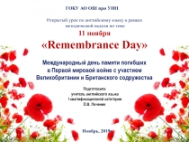 Remembrance Day