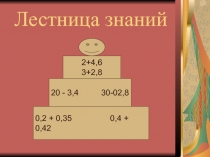 Деление десятичных дробей на натуральное число 5 класс