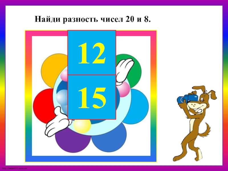 Найди разность чисел 18 и 10. Разность чисел.