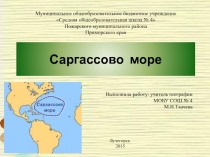 Саргассово море 7 класс