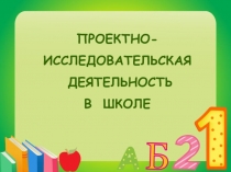 ПРОЕКТНО-ИССЛЕДОВАТЕЛЬСКАЯ ДЕЯТЕЛЬНОСТЬ В ШКОЛЕ