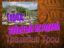 Город, забытый историей. Трагедия Трои 4 класс