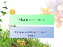 Тест 