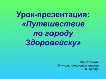 Путешествие по городу Здоровейску