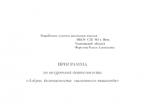 Азбука безопасности маленького пешехода