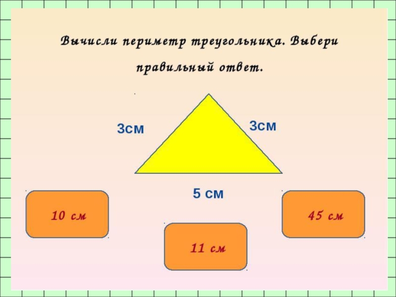 Периметр 2 класс презентация