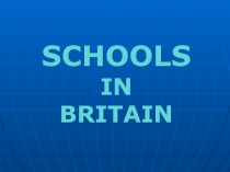 Schools in Britain