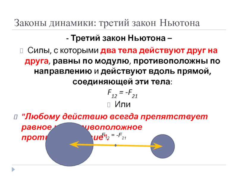 Тело на которое действует несколько сил. Три закона динамики Ньютона. Силы с которыми два тела действуют друг на друга. Силы с которыми два тела действуют друг на друга равны по модулю. Сила действия равна силе противодействия 3 закон Ньютона.