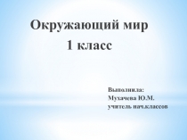 Откуда в наш дом приходит вода и куда она уходит 1 класс УМК Школа России