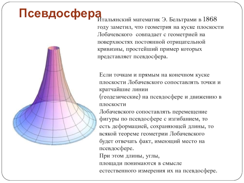 Геометрические модели в естествознании проект 10 класс