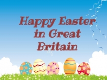 Happy Easter in Great Britain