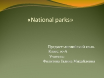 National parks