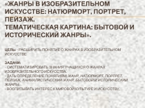 Конспект урока и презентация по изобразительному искусству