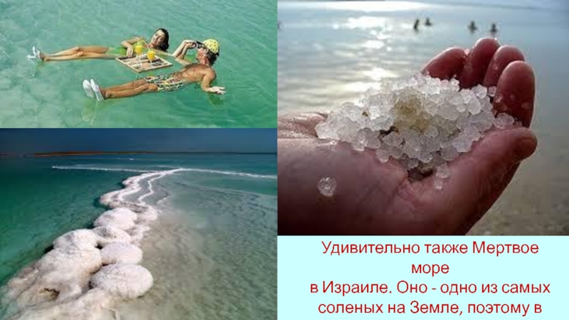 Самое соленое море на земле