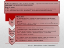 Презентация КСП по русскому языку 