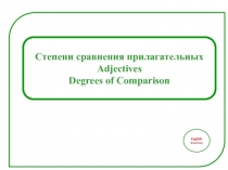 Презентация по английскому языку по теме 