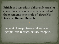 Why not recycle