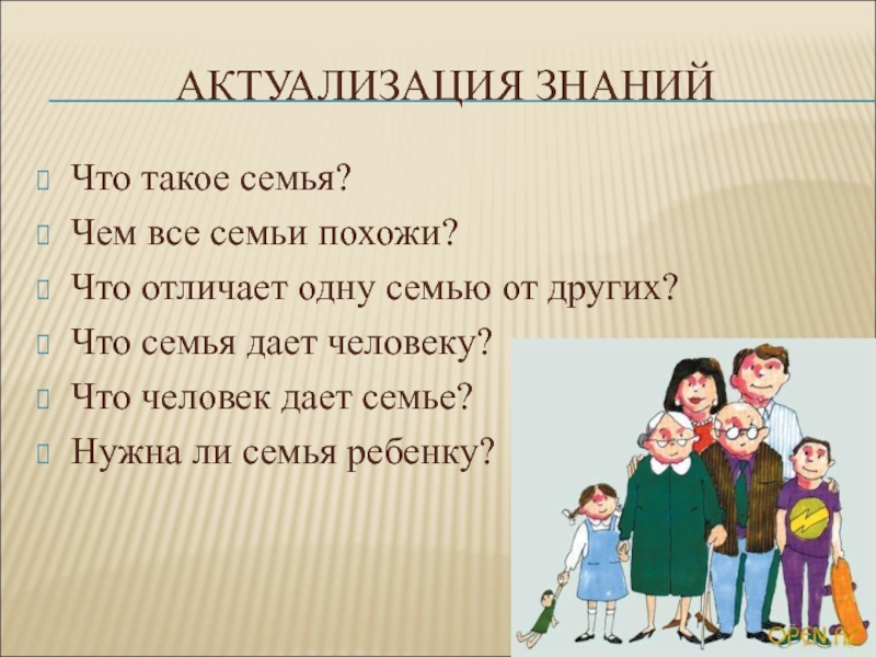 Является ли семья. Что дает семья человеку. Что дает семья ребенку. Что отличает одну семью от других. Все в семье похожи.