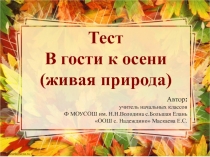 Тест 