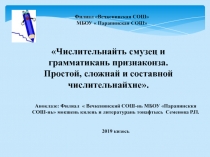 Презентация к уроку в 6 классе по теме : 