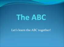 The ABC...