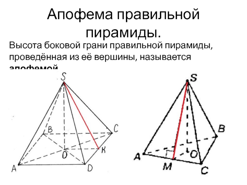 Апофема это в геометрии. Апофема правильной треугольной пирамиды. Апофема правильной треугольной пирамиды формула. Правильная треугольная пирамида высота и апофема. Правильная треугольная пирамида формулы.