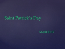 Saint Patrick's Day