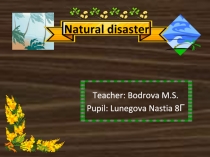 Natural disasters