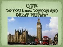 London Quiz