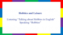 Hobbies & Leisure