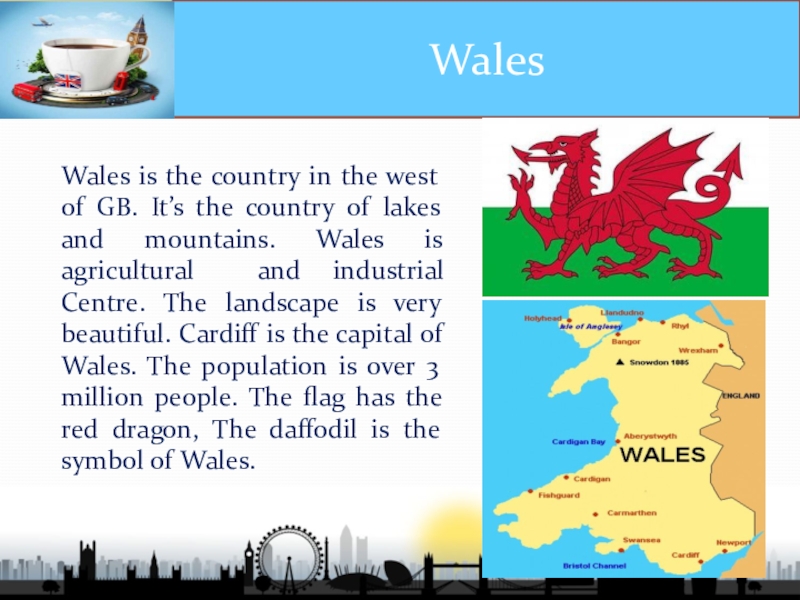 Wales презентация на английском