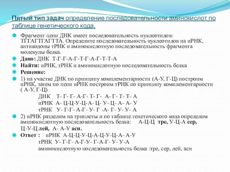 Фрагмент цепи рнк имеет последовательность нуклеотидов