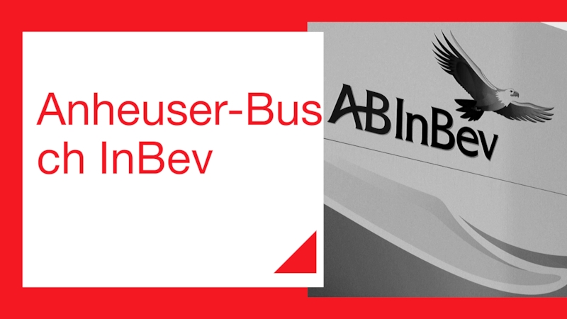 Презентация Anheuser-Busch InBev