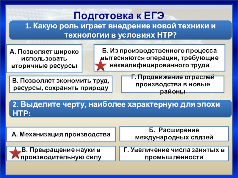 Выделите черту наиболее характерную для нтр