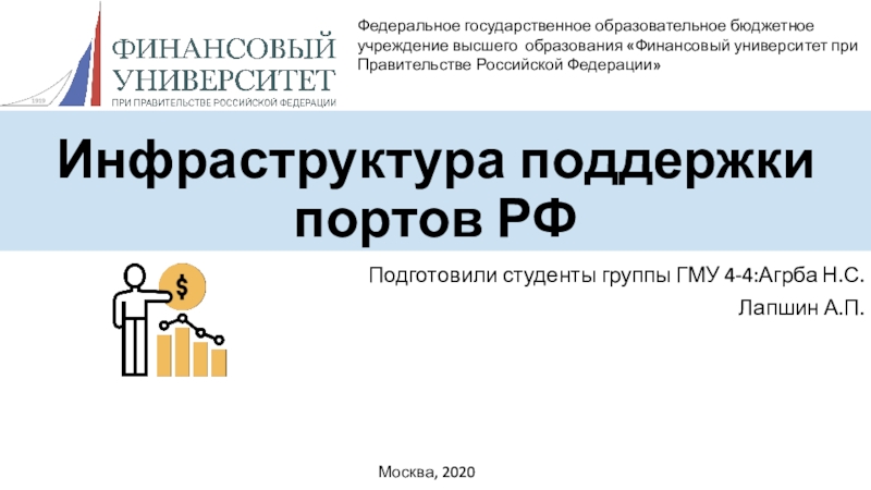Презентация Инфраструктура поддержки портов РФ