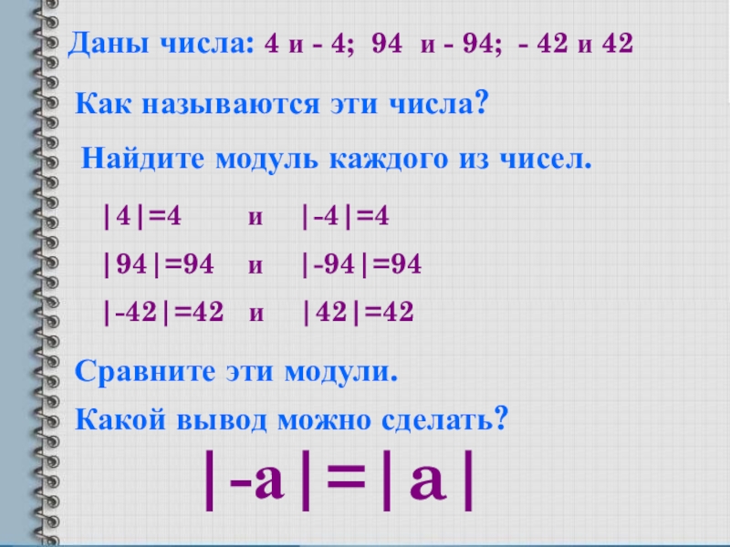 Найдите модуль 5. Сравните модули чисел -4 и 6. Найди модуль числа -4. Сравните модули чисел -4 и 6 -5 и -12. Как выносить число из модуля.
