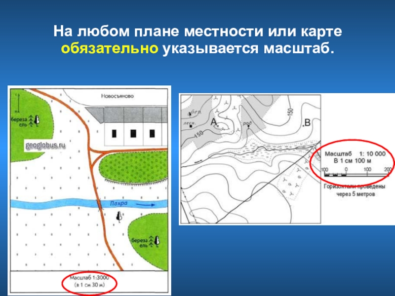 Чем отличается топографическая карта от географической карты