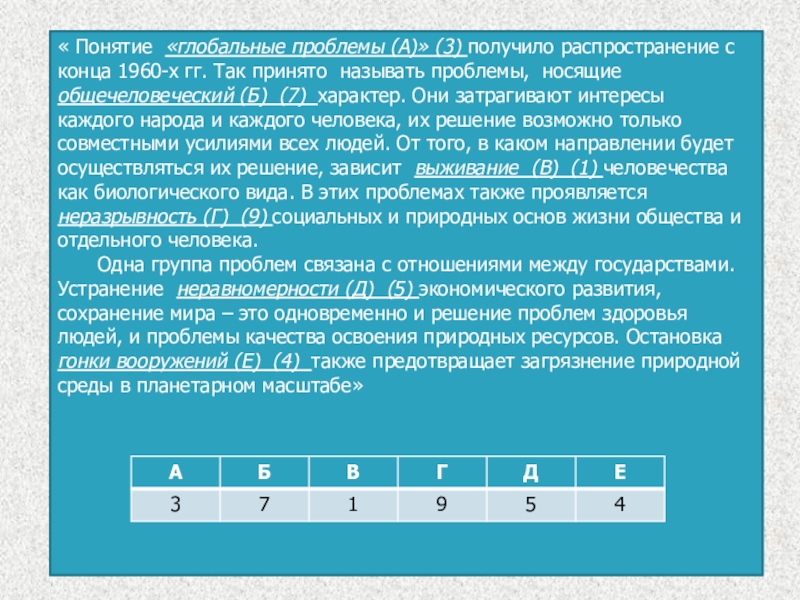 Проблема получения. Понятие глобальные проблемы получило распространение с конца 1960-х. Понятие глобализация получило распространение с конца 1960-х. Понятие получило распространение с конца 1960-х гг. Понятие получило распространение.