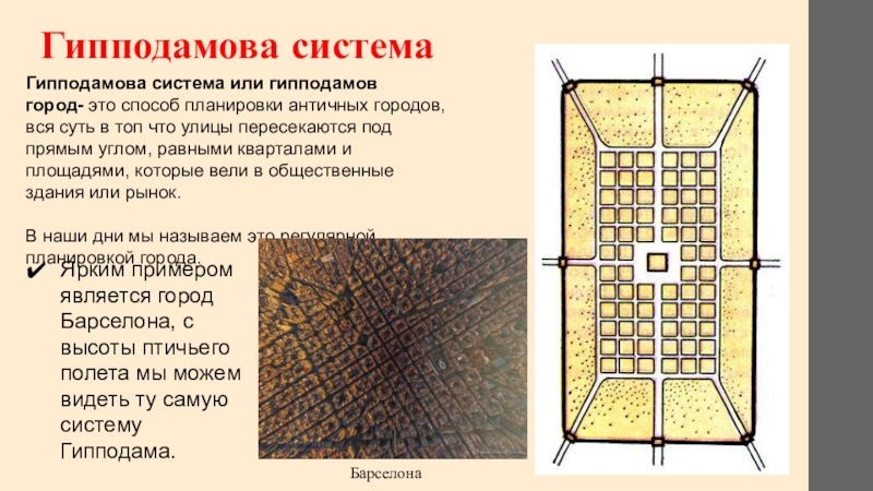 Что такое гипподамов план