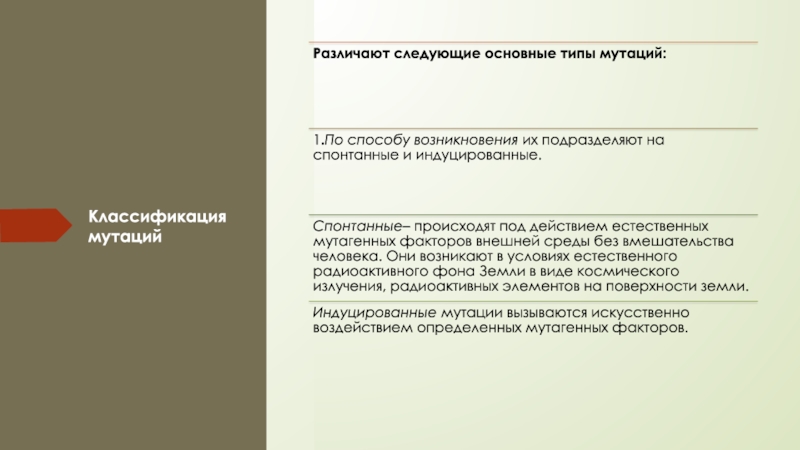 Найдите 3 ошибки в тексте мутации