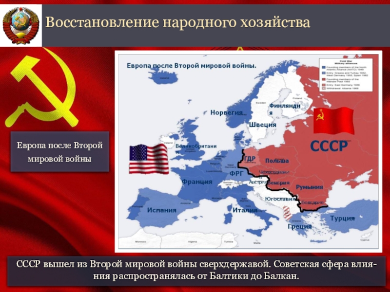 После второй мировой вошла в. Влияние СССР после второй мировой. Политический Строй СССР после 2 мировой войны. Европа после второй мировой войны. Европа после 2 мировой войны.