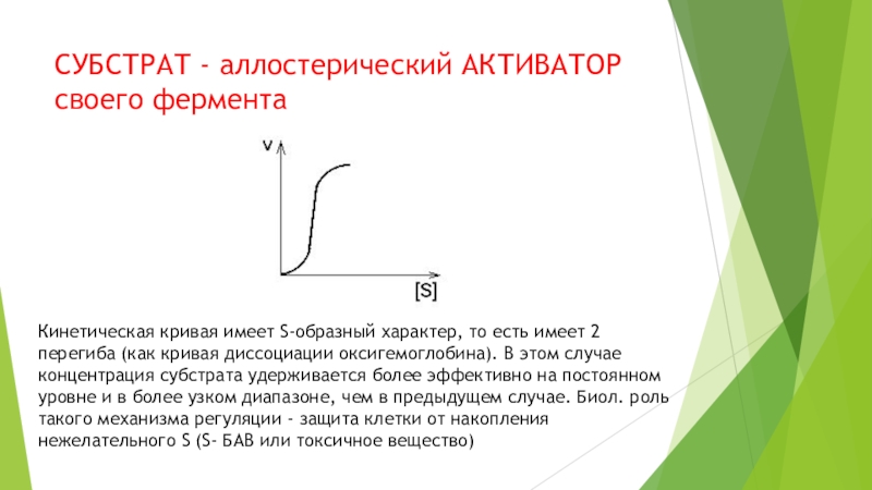 Класс кривой. Субстрат аллостерический активатор своего фермента. Аллостерические ферменты график. . Кинетическая кривая субстрата. Кривая аллостерических ферментов.