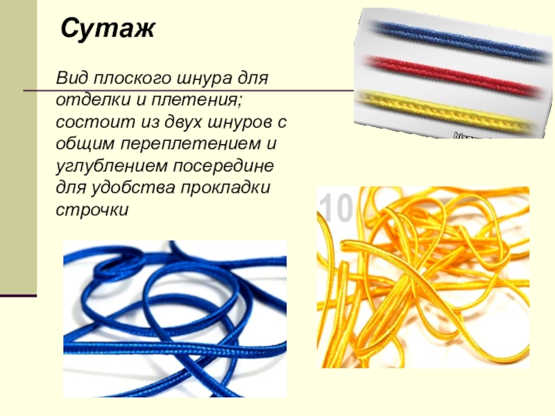 Два шнура. Виды отделки одежды. Виды отделки швейных изделий. Плетение плоского шнура. Плоский шнур отделочный.