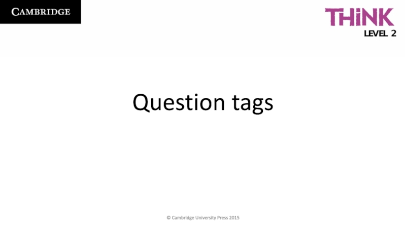 Question tags