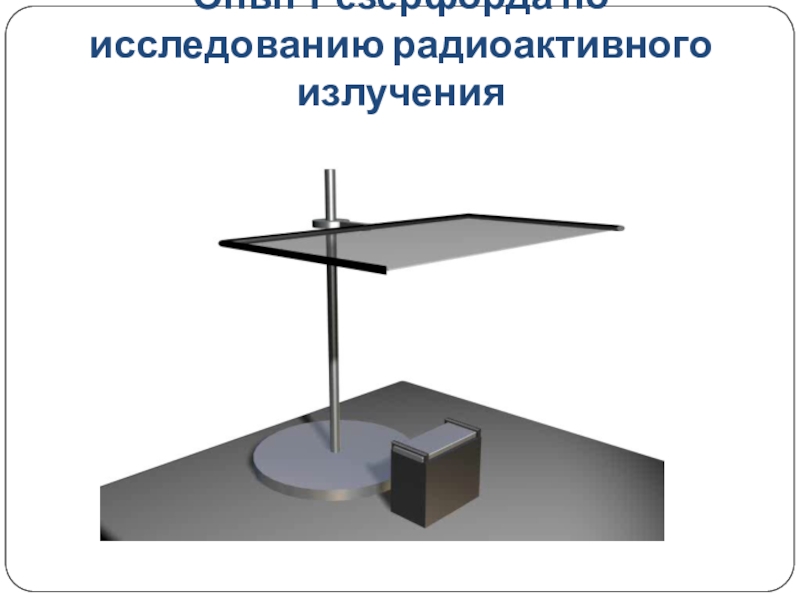 Изучение радиоактивного излучения. Исследование радиоактивного излучения. Опыт Резерфорда по исследованию радиоактивного излучения. Опыт Резерфорда по изучению радиоактивности.