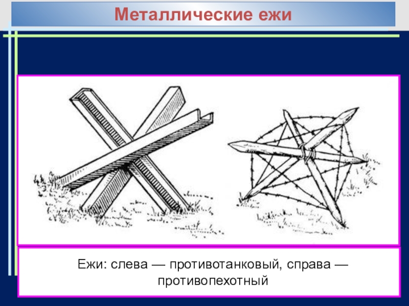 Противотанковый еж чертеж