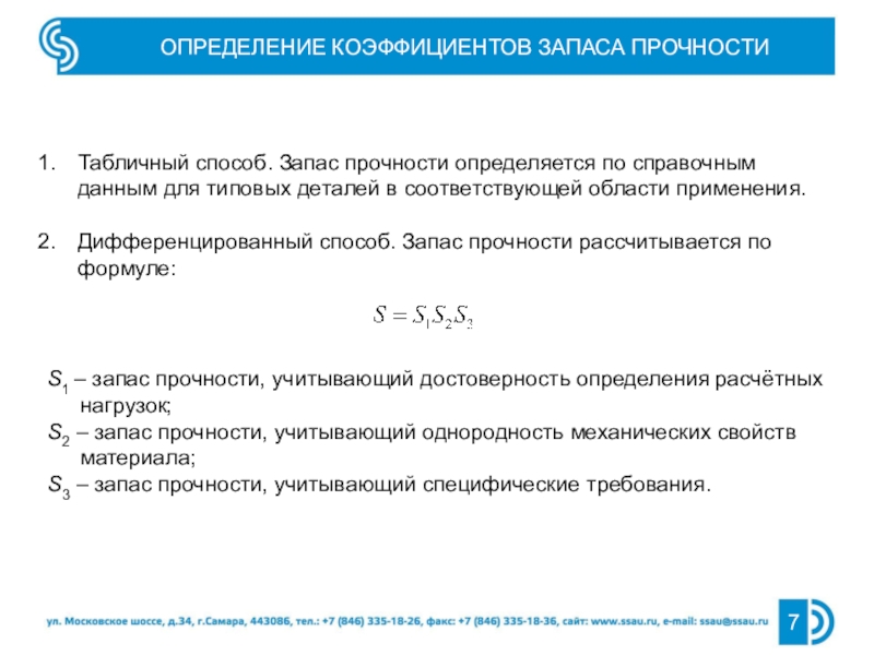 Запас прочности проекта